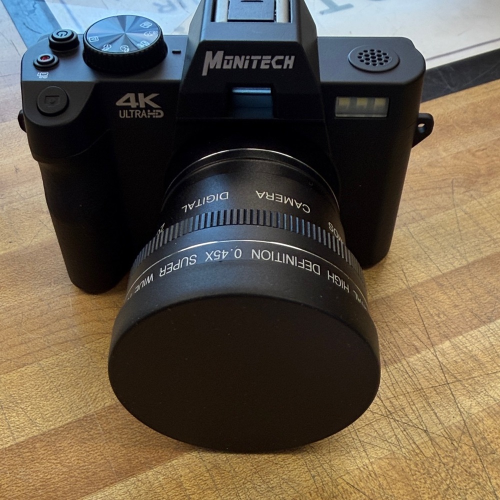 4K Ultra HD Digital Camera - Black